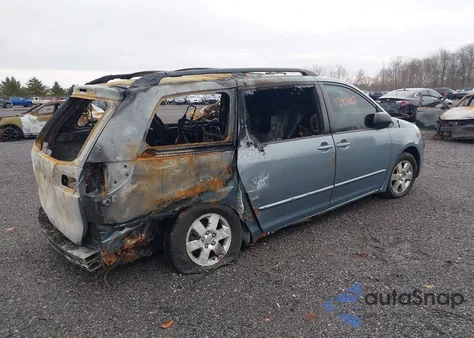 2005 Toyota Sienna Le из США, поврежденный, VIN 5TDZA23C75S346539